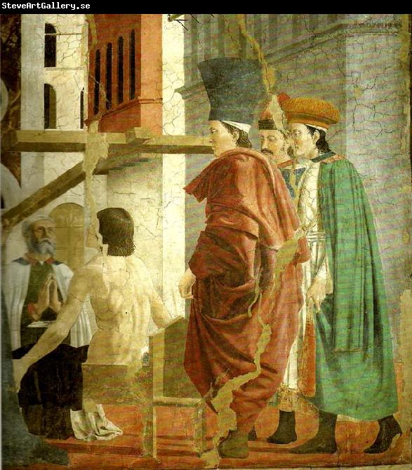 Piero della Francesca the legend of the true cross, detail